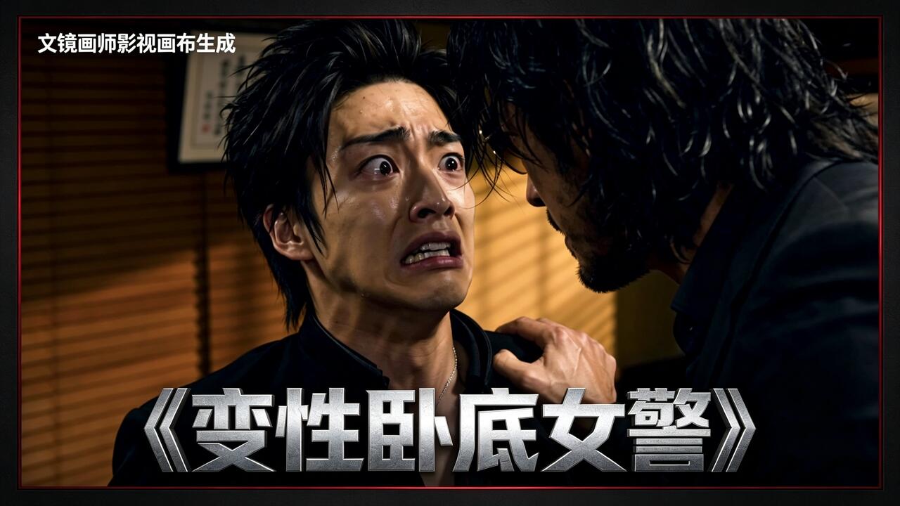 《变性后我成了警花》系列主视觉（第 1 集封面）