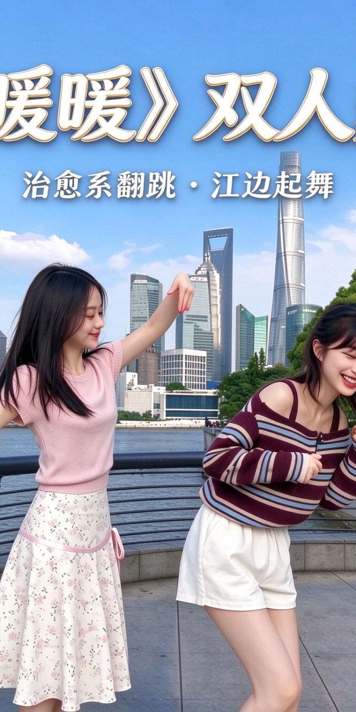 《暖暖》治愈系双人舞翻跳